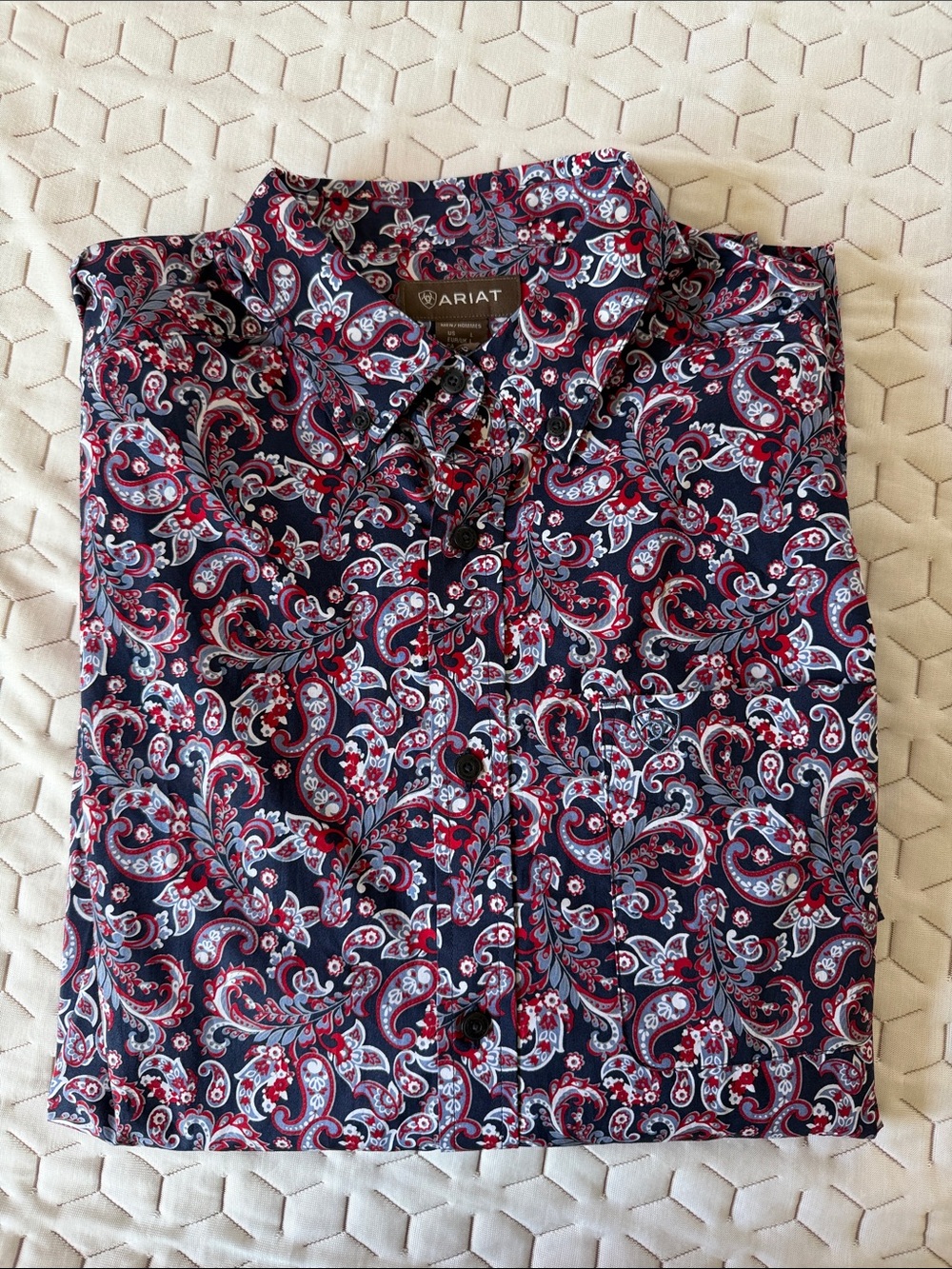 Ariat- Paisley Button-Down Shirt